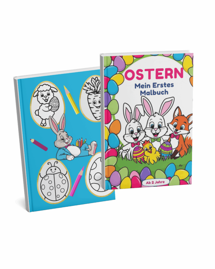  Mein erstes malbuch Ostern. Kinder-Malbücher mit saisonalen & tierischen Motiven, darunter das bunte Malbuch ab 2 Jahren, ein Winterbuch und Oster-Motive