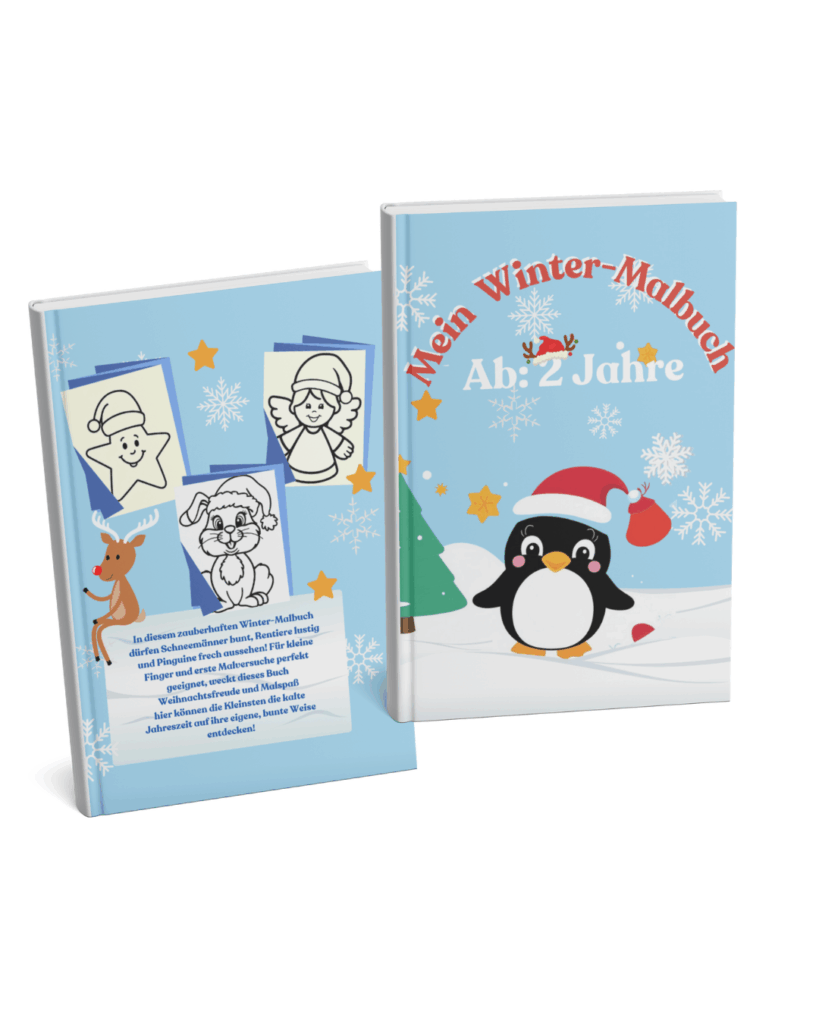   Kinder-Malbücher mit saisonalen & tierischen Motiven, darunter das bunte Malbuch ab 2 Jahren, ein Winterbuch und Oster-Motive ab 2 Jahren