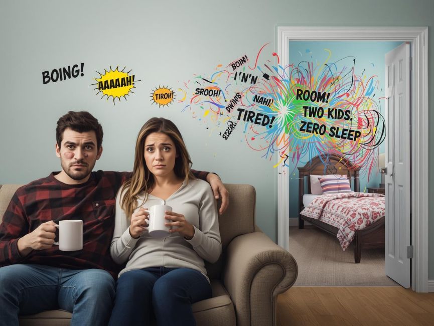 Schlafprobleme zwischen Geschwistern: ADHS-Kind & Co