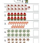 Zählübung mit Wintermotiven aus dem Zahlenzauber PDF